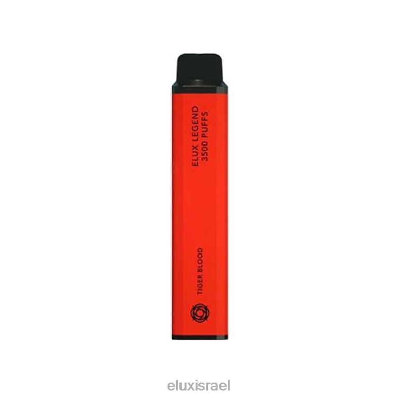 Elux Legend דם נמר 3500 פחזניות אדים חד פעמיים 6HBTR39 | Elux Vape Review