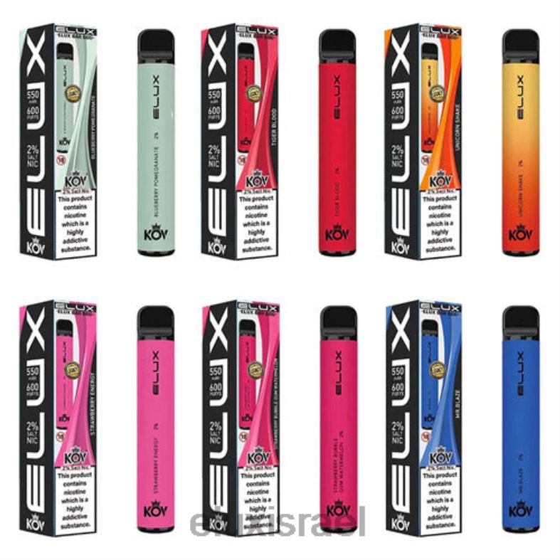 Elux Bar חמוציות דובדבן אוכמניות ויפ חד פעמי מסדרת ישן 6HBTR107 | Elux Israel
