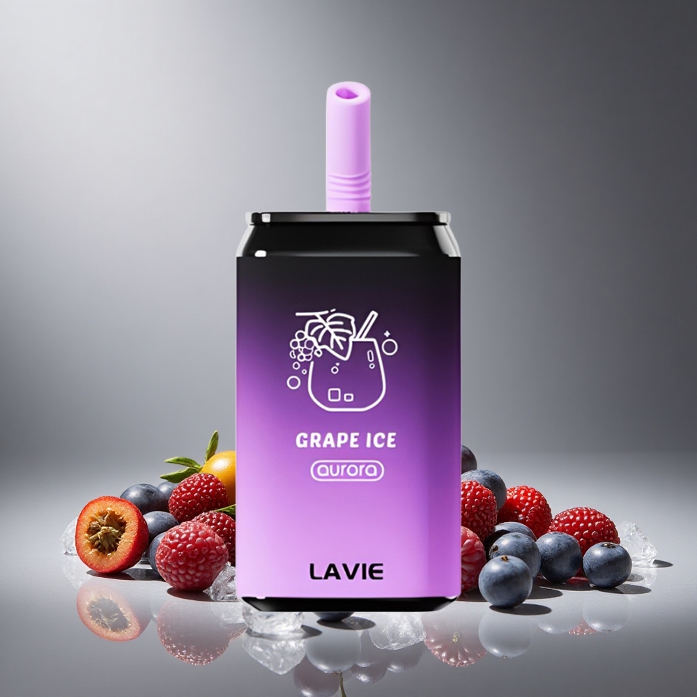 LAVIE Aurora 11000 Puffs ענבים קרח Israel vapes