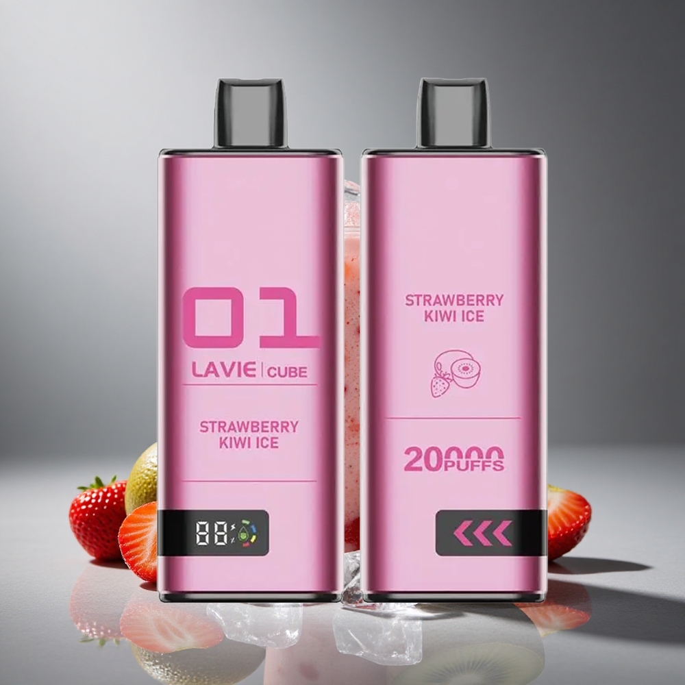 Lavie Cube 20000 Puffs תות קיווי קרח Israel vapes