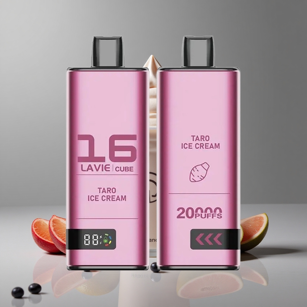 Lavie Cube 20000 פיות Taro גלידה Israel vapes