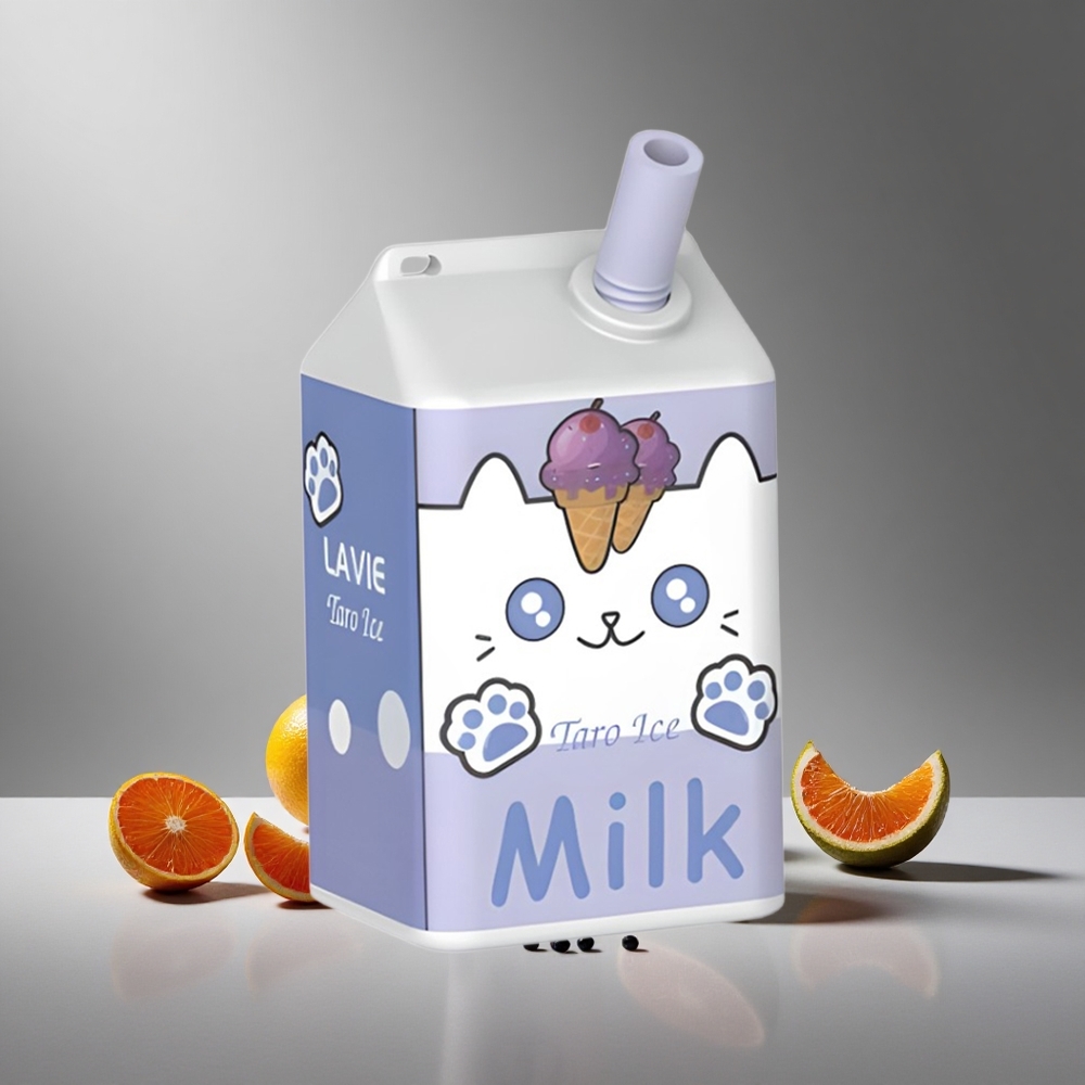 LAVIE Milk 7000 Puffs טארו קרח 16ML Israel vapes