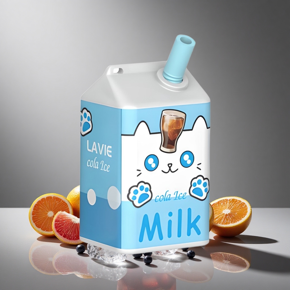 LAVIE Milk 7000 Puffs קולה קרח Israel vapes