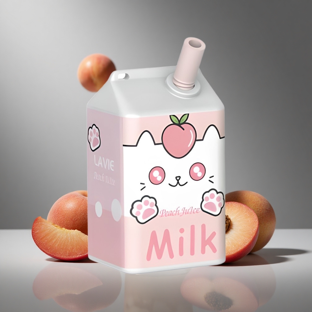 LAVIE Milk 7000 Puffs אפרסק Israel vapes