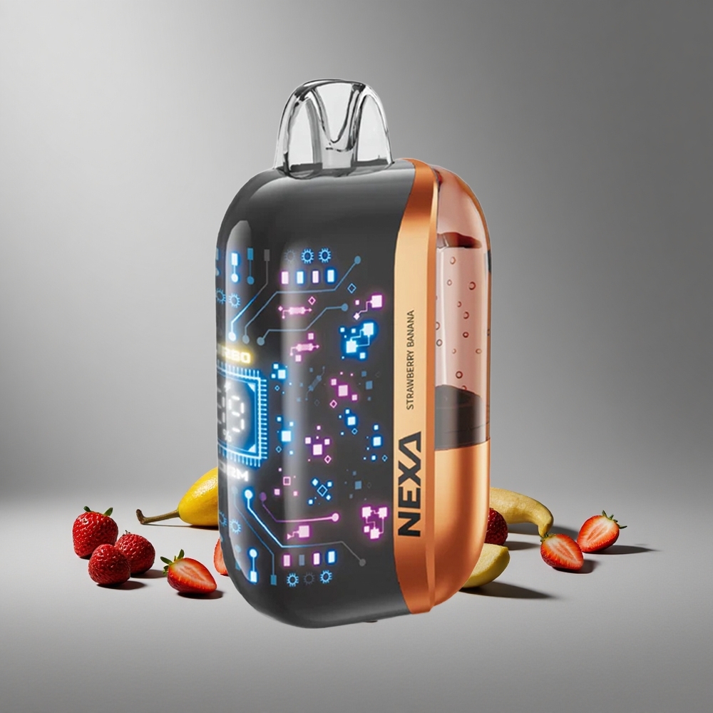 NEXA Ultra 50000 פאפים תות בננה Israel vapes