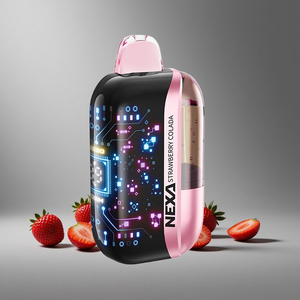 NEXA Ultra 50000 מנת טעם תות קוקוס+Israel vapes