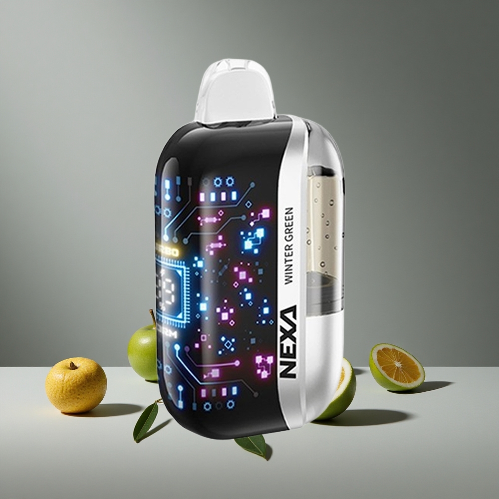 NEXA Ultra 50000 מנת אדים כפולה וינטר גרין Israel vapes