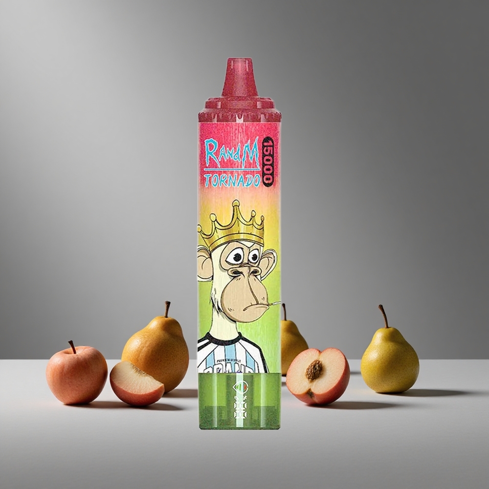RandM Fumot Tornado 15000 נשיפות תפוח אגס אפרסק Israel vapes