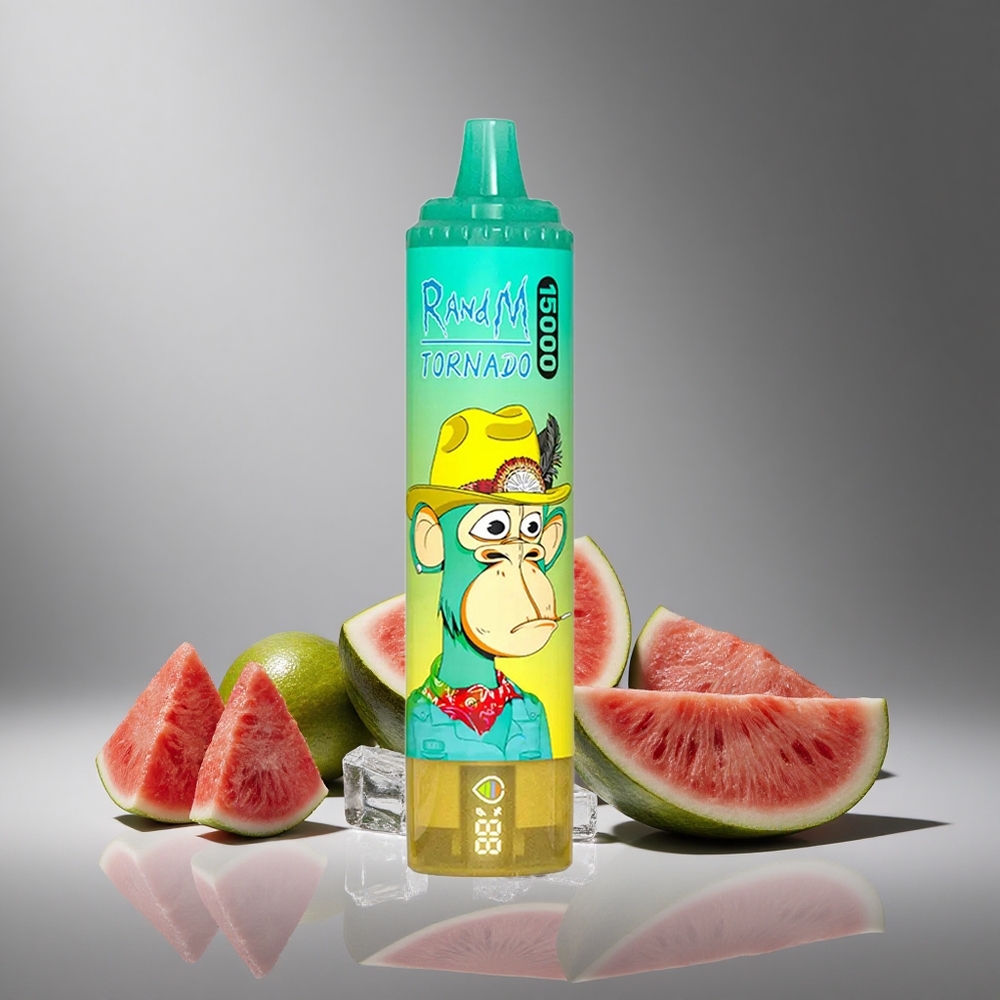 RandM Fumot Tornado 15000 פופס אבטיח קר + Israel vapes