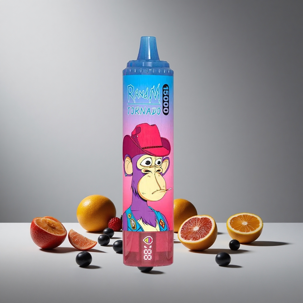 RandM Fumot Tornado 15000 פֻּפִּים Mixed Berry (ענבים מעורבים) Israel vapes