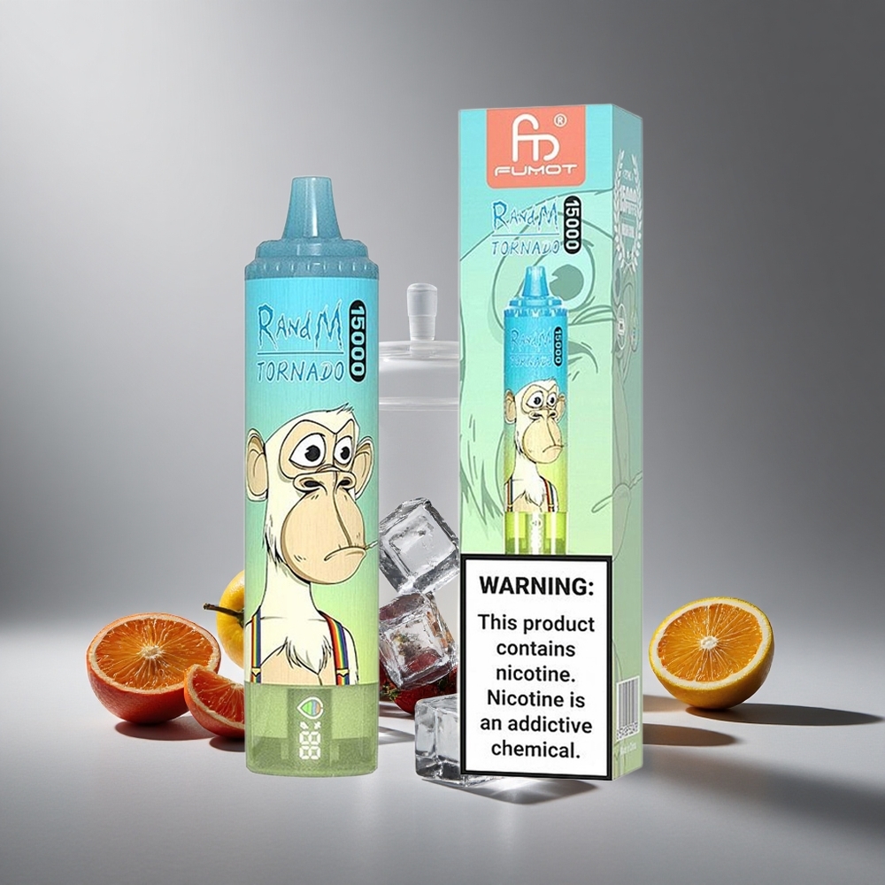 RandM Fumot Tornado 15000 Puffs Ice Pop (גלידת פופס) Israel vapes