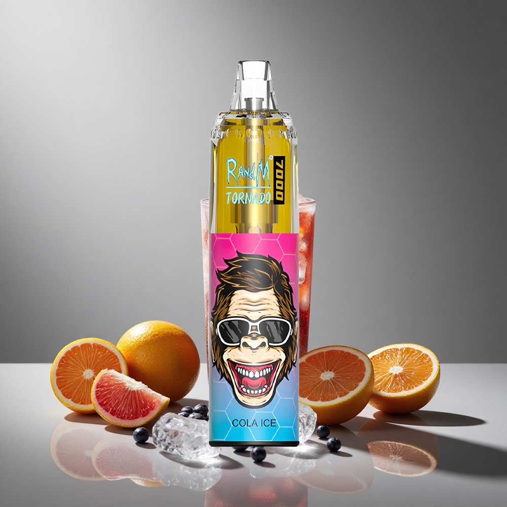 RandM Fumot Tornado 7000 נשימות קולה קרח Israel vapes