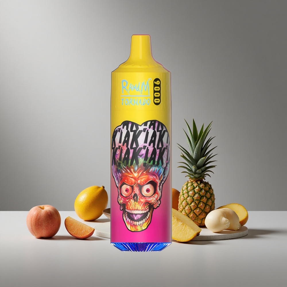 RandM Fumot Tornado 9000 Puffs אפרסק מנגו אננס Israel vapes