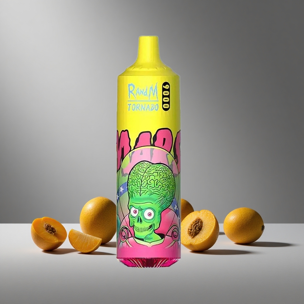 RandM Fumot Tornado 9000 Puffs מנגו משולש (Triple Mango) 18 מ"ל Israel vapes