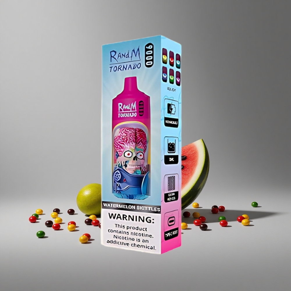 RandM Fumot Tornado 9000 Puffs אבטיח (Watermelon) Israel vapes