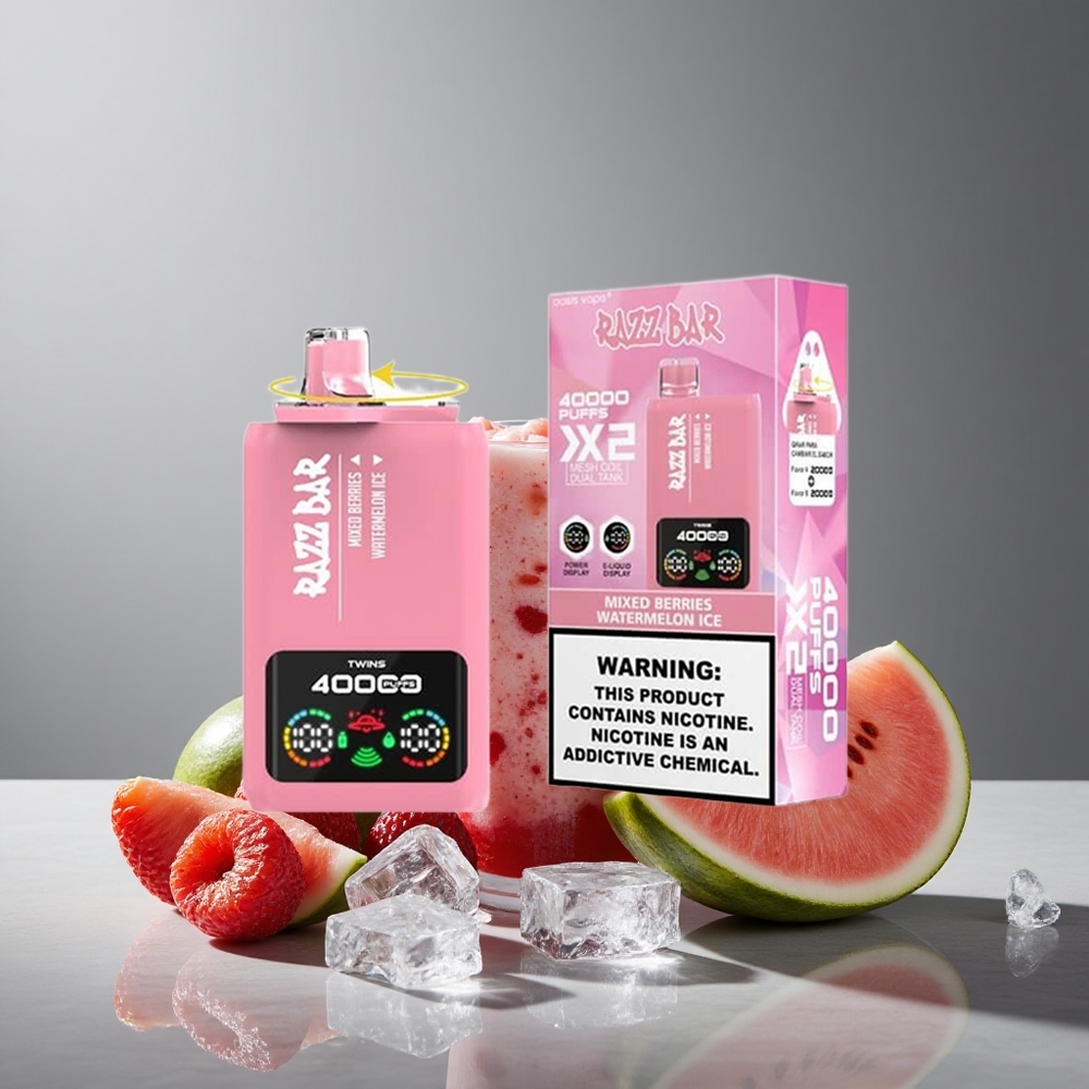 Razz Bar 40000 Puffs ענבים_אבטיח קר Israel vapes