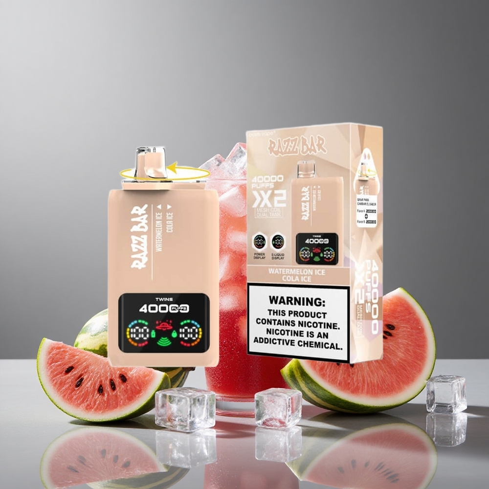 Razz Bar 40000 Puffs אבטיח קרח_קולה קרח Israel vapes