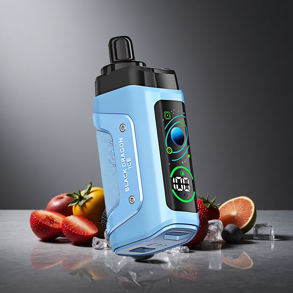 Razz Bar 45000 Puffs דרקון שחור קרח Israel vapes