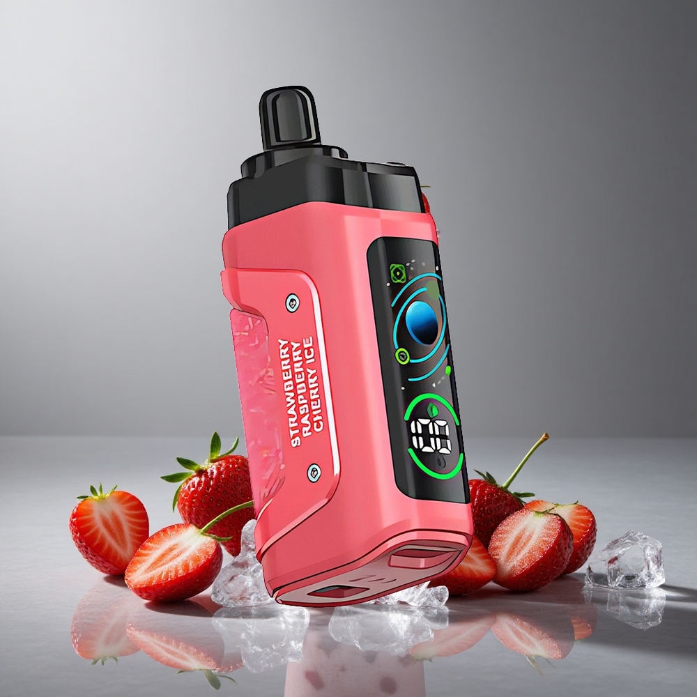 Razz Bar 45000 Puffs תות דובדבן קרח Israel vapes
