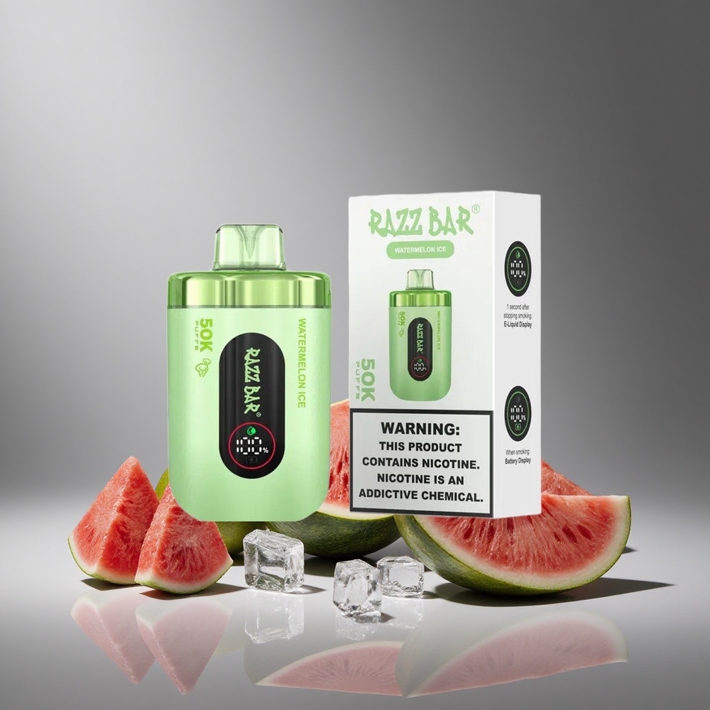 Razz Bar 50K שאיפות אבטיח קרח Israel vapes