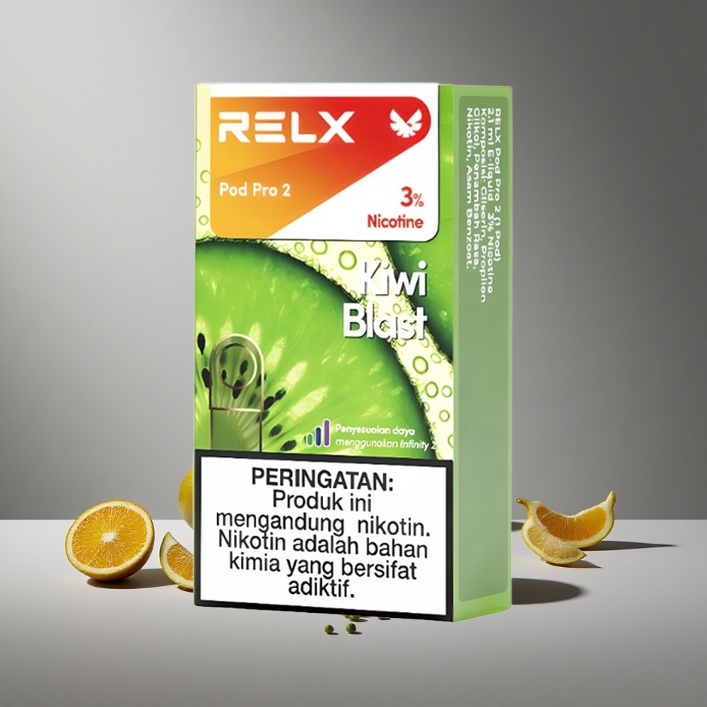 RELX Pod Pro 2 600 נשיפות קיווי נשיפה 3% Israel vapes