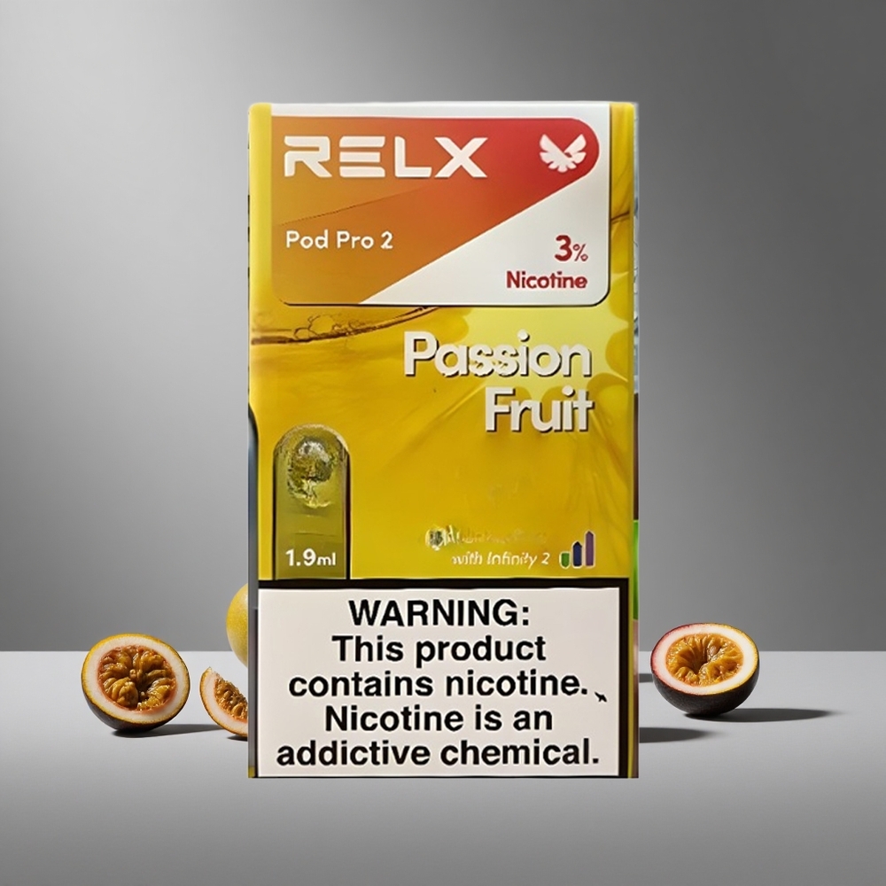 RELX Pod Pro 2 600 נשיפות פרי תשוקה 3% ניקוטין Israel vapes