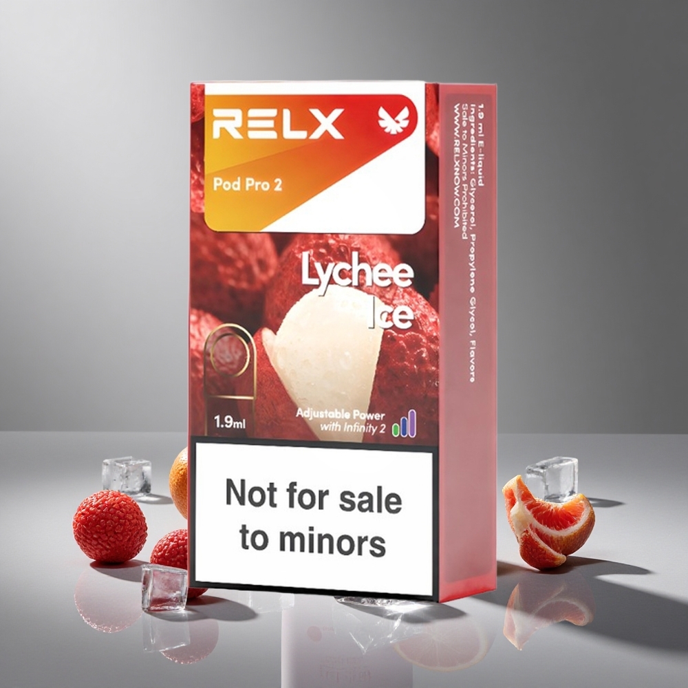 RELX Pod Pro 2 600 פועמים ליצ'י קרח Israel vapes