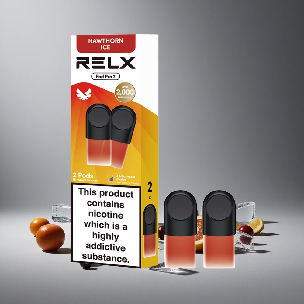RELX Pod Pro 2 600 שאיפות הות'ורן קרח Israel vapes