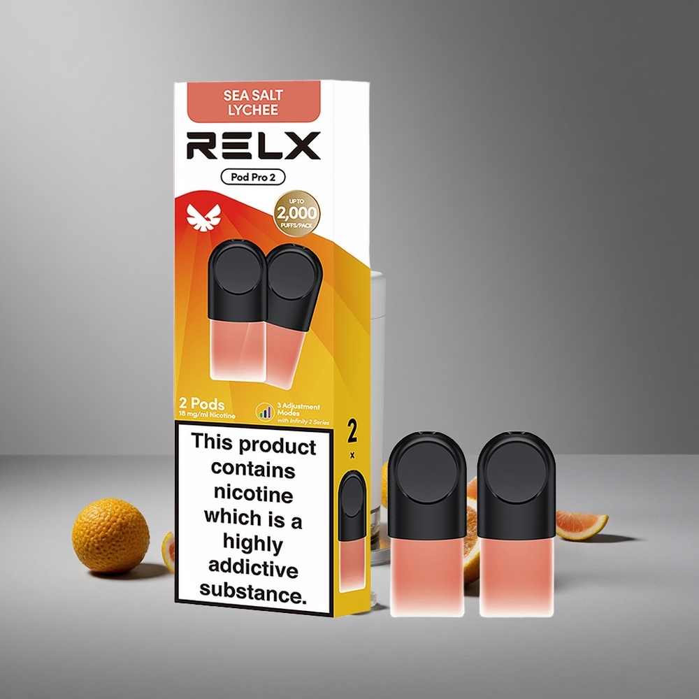 RELX Pod Pro 2 600 נשיקות ליצ'י מלח ים Israel vapes