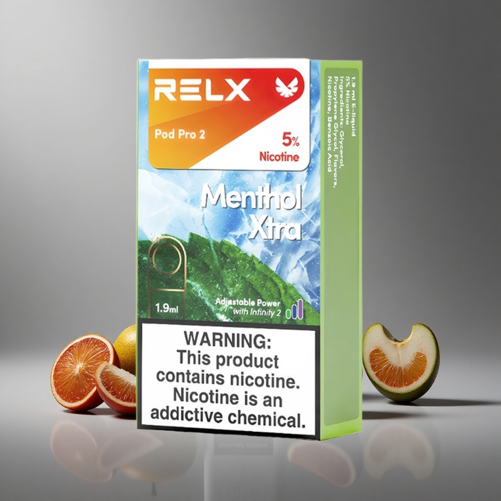 RELX Pod Pro 2 600 מקטרות מנטול אקסטרה Israel vapes