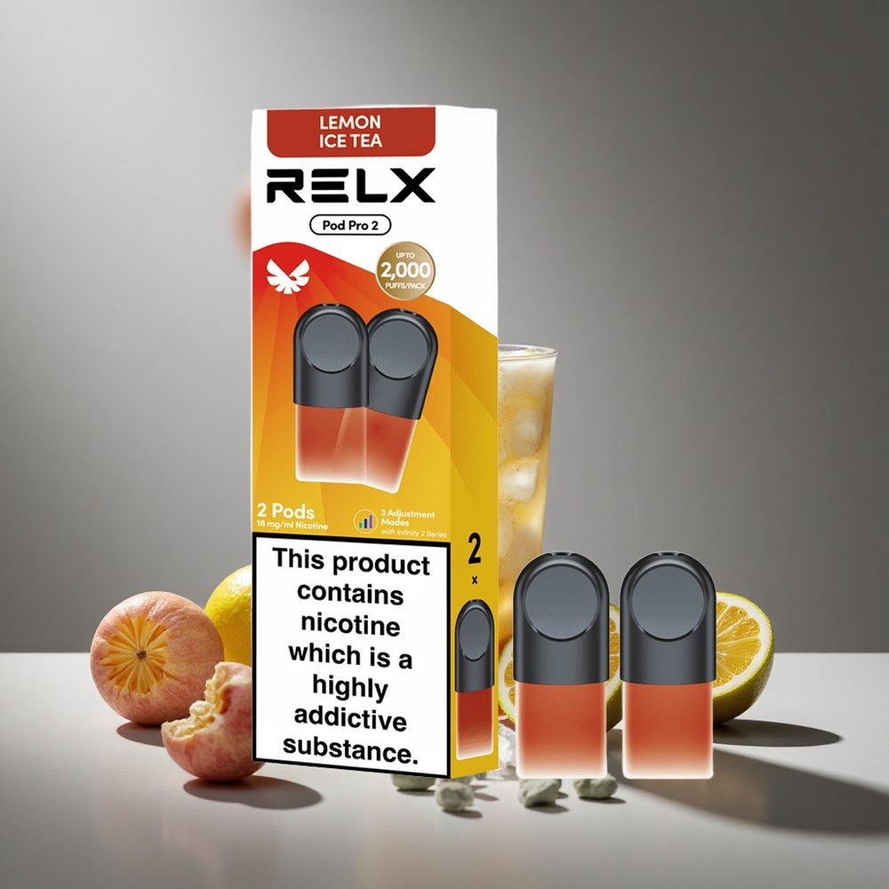 RELX Pod Pro 2 600 Puffs תה-לימון תה קרח Israel vapes