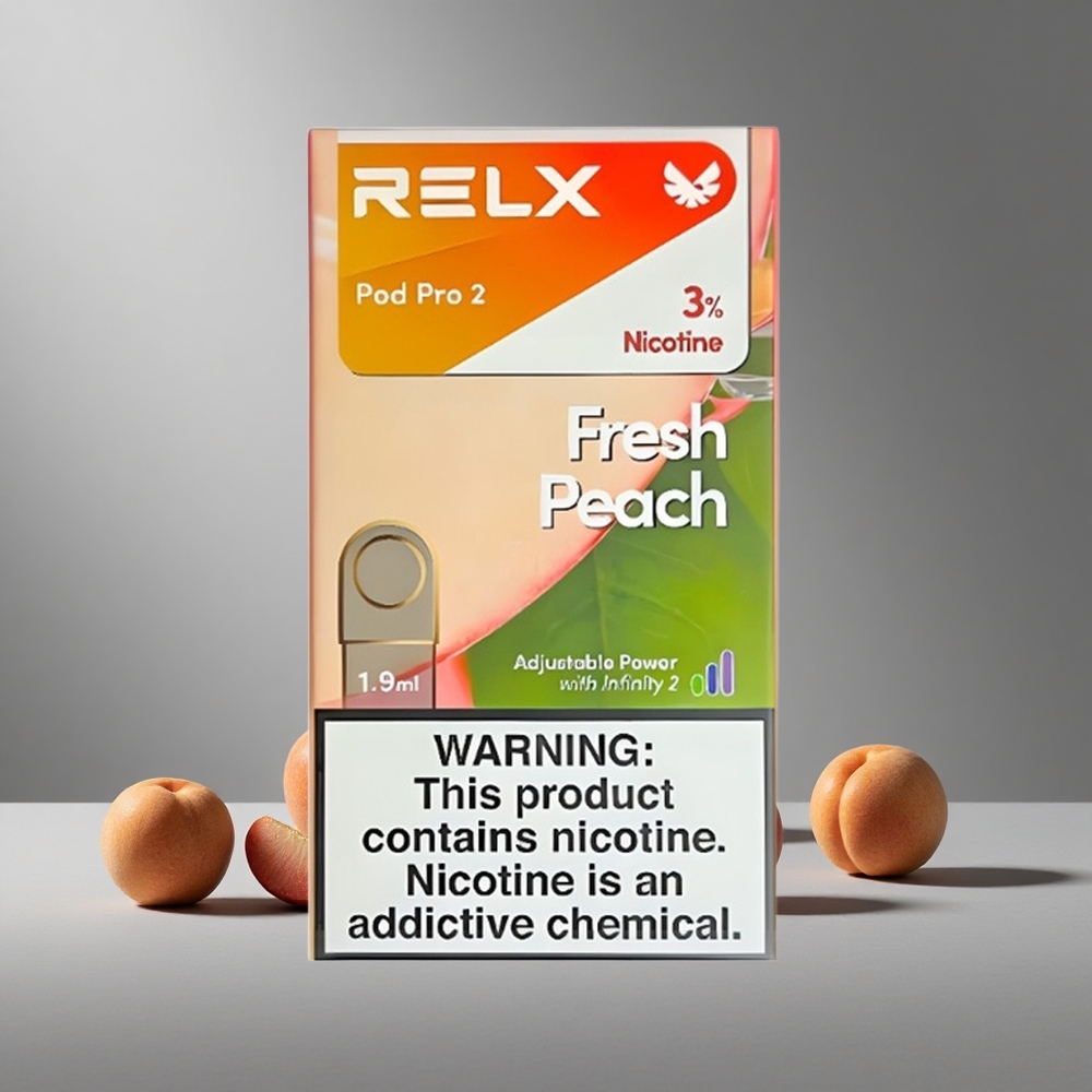 RELX Pod Pro 2 600 Puffs אפרסק טרי Israel vapes
