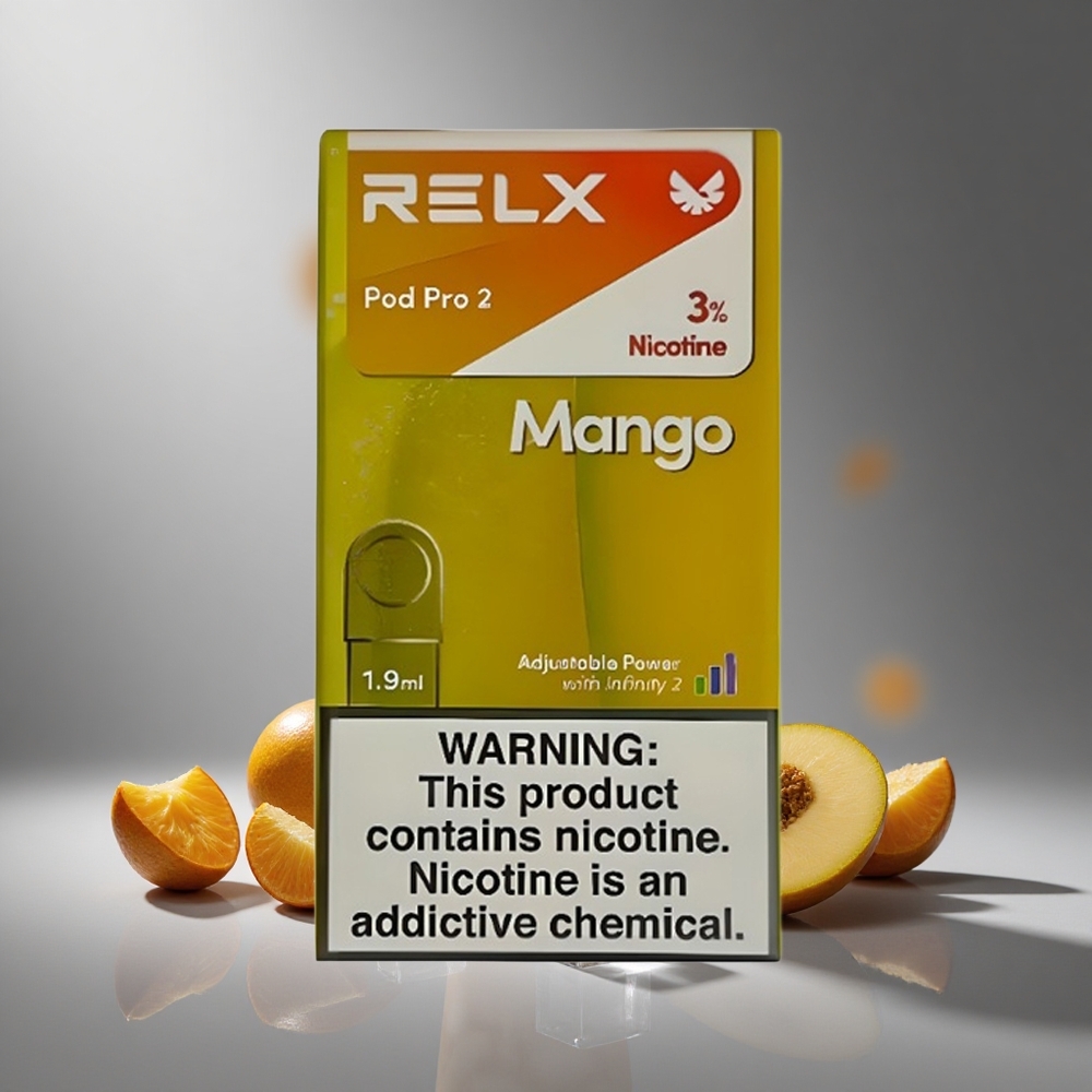 RELX Pod Pro 2 600 Puffs מנגו קרח Israel vapes