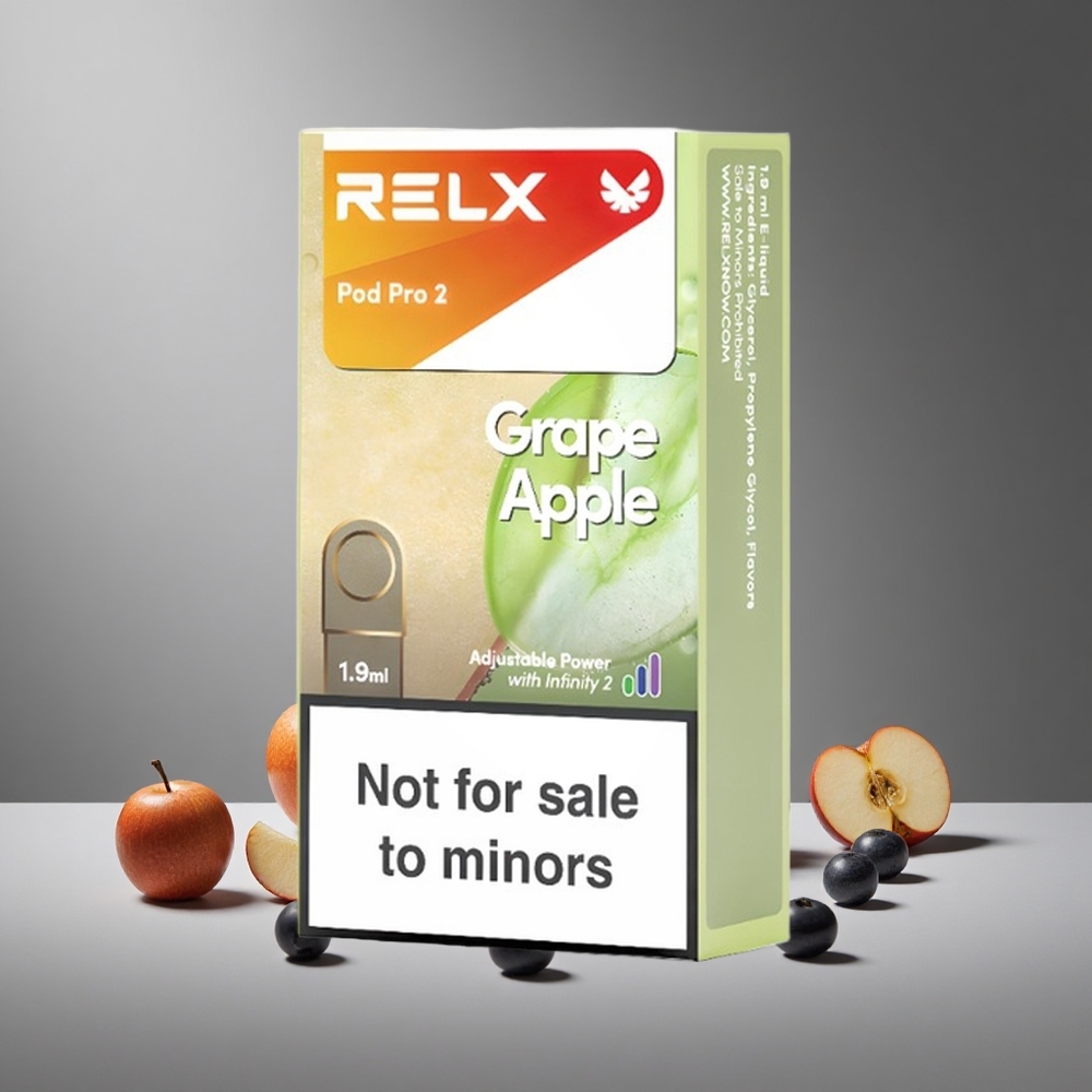 RELX Pod Pro 2 600 Puffs ענב תפוח ישראל vapes